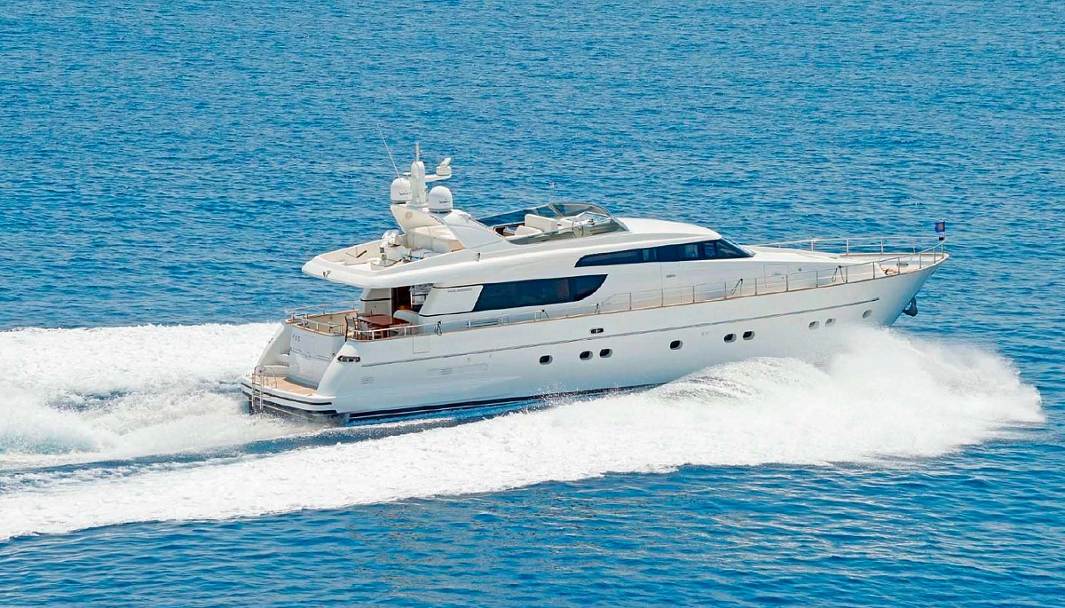 Аренда моторной яхты Sanlorenzo 72 FOS в Дубае, ОАЭ